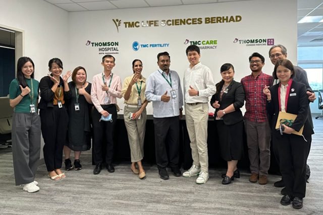 Diaverum leadership visit flagship hospital of TMC Life Sciences Group in Malaysia