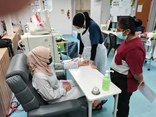 Haemodialysis: the process